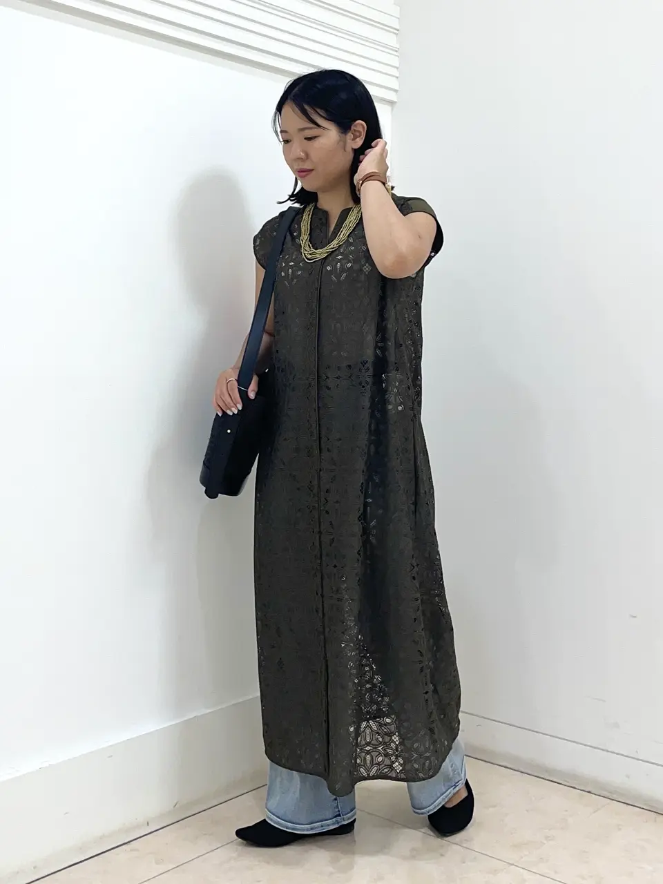 自由区 misato コーディネート画像