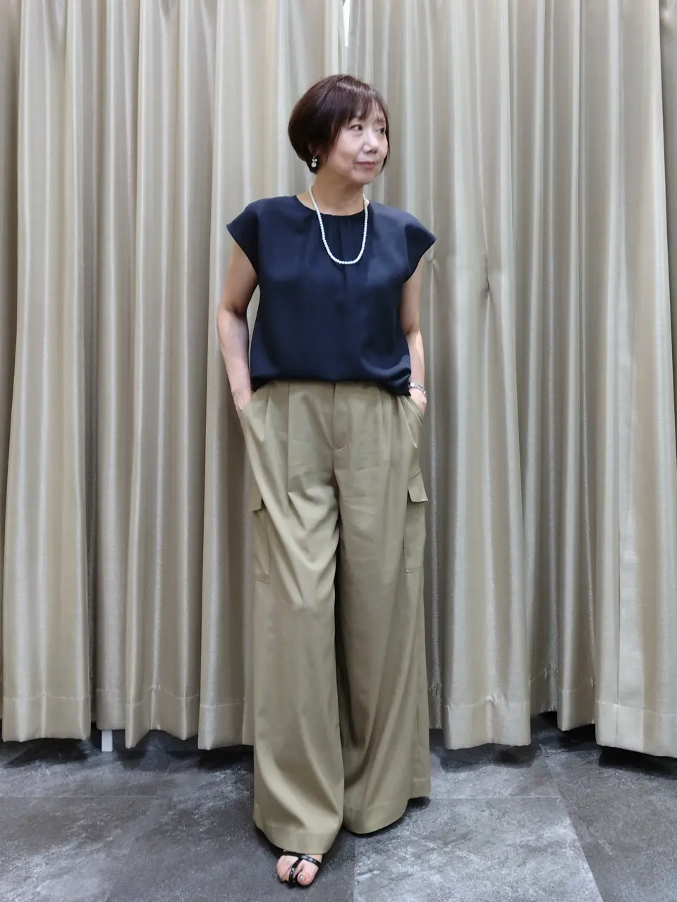 自由区 鶴田 コーディネート画像