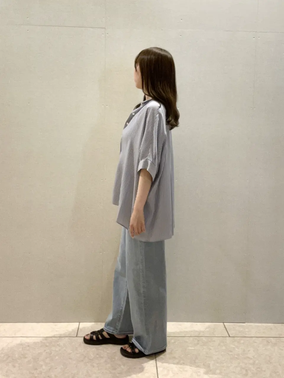 自由区 森川 コーディネート画像