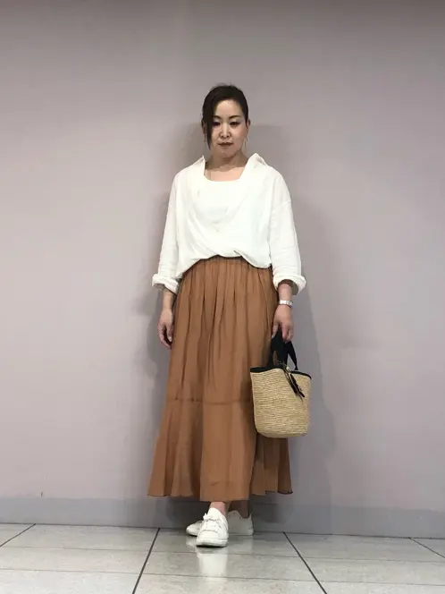 自由区 上島 コーディネート画像