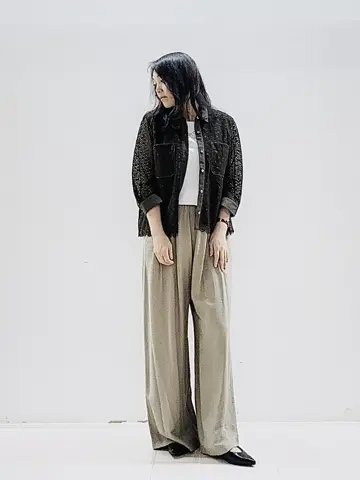 自由区 スタッフ コーディネート画像