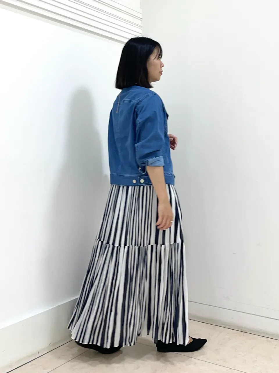 自由区 misato コーディネート画像