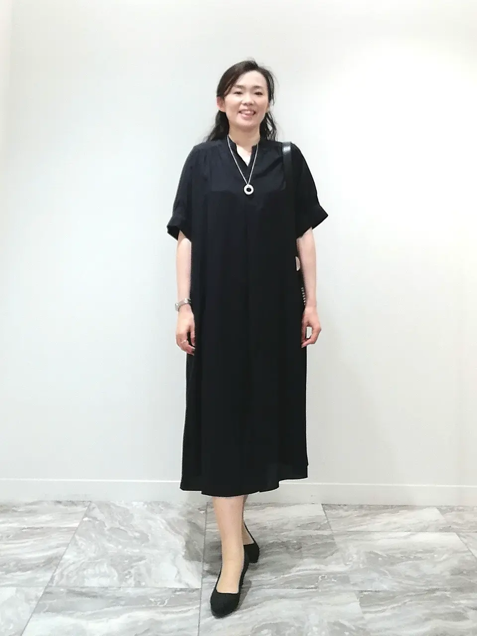 大きいサイズ クミキョク ジャージーポンチョライクカットソー(23区ICB自由区 大きいサイズ クミキョク ブラウスライクジャージーカットソー