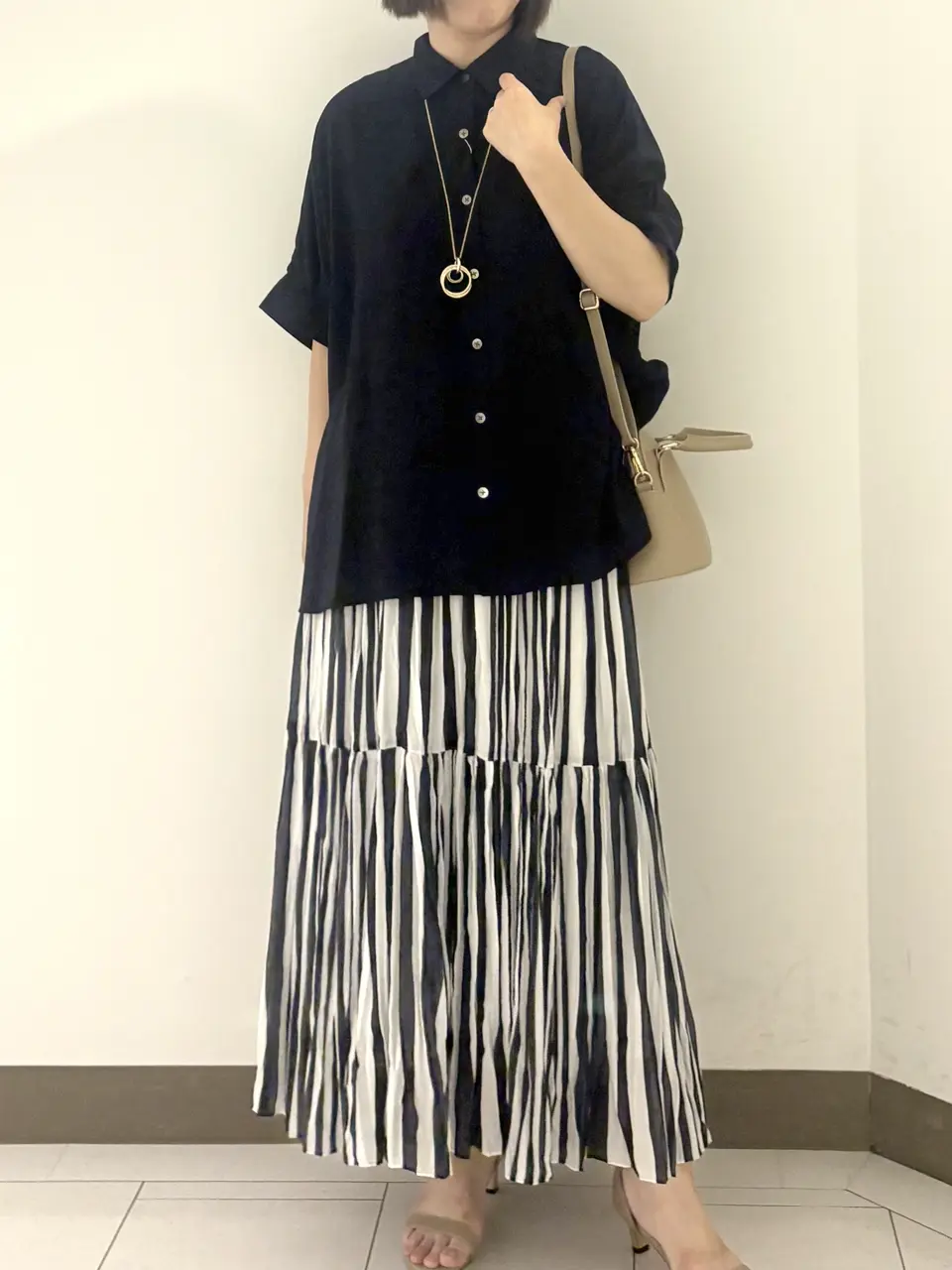 自由区 南 コーディネート画像