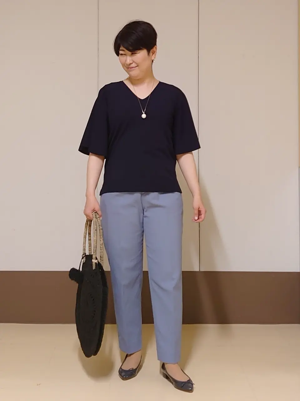 自由区 田中 コーディネート画像