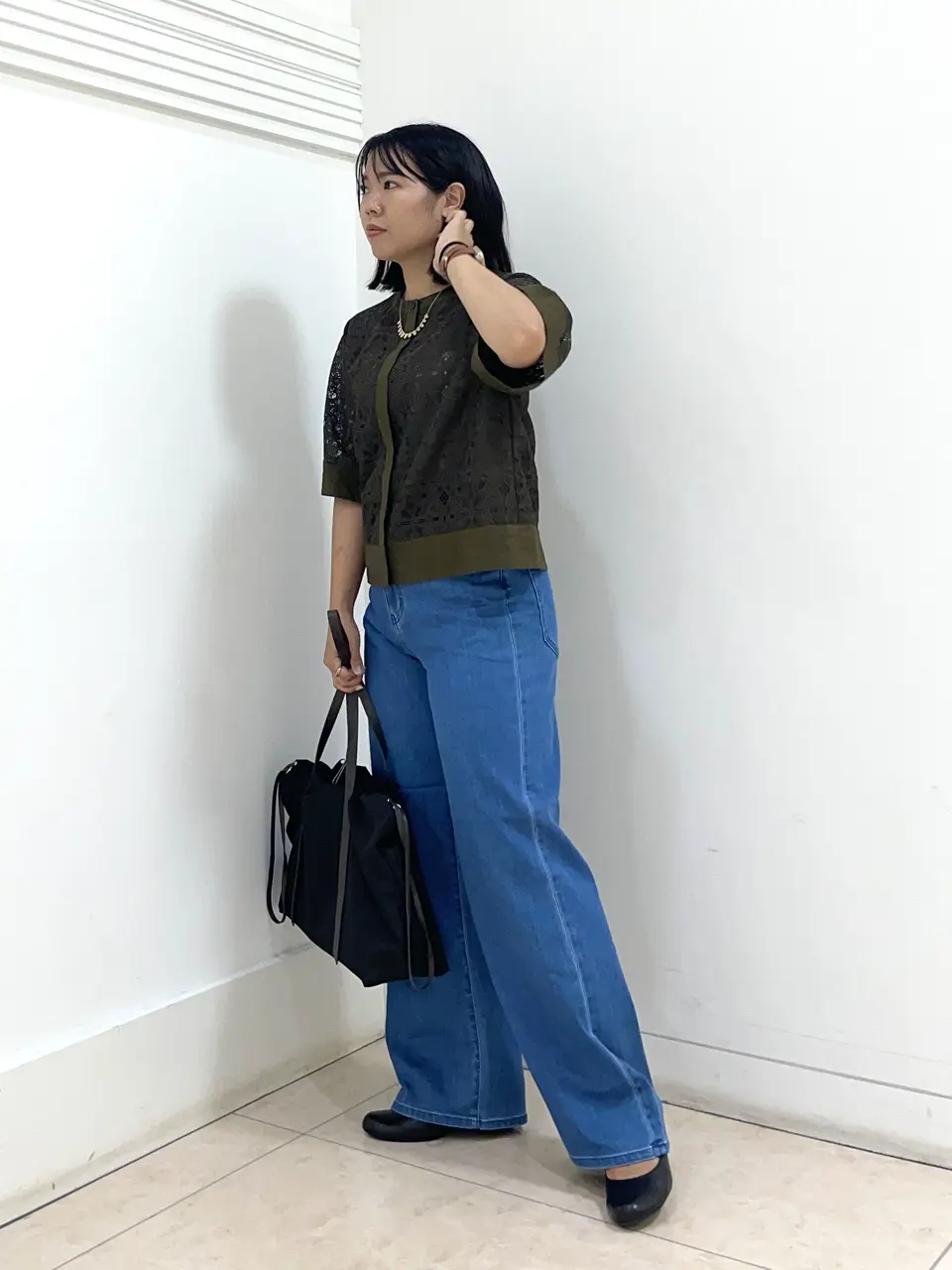 自由区 misato コーディネート画像