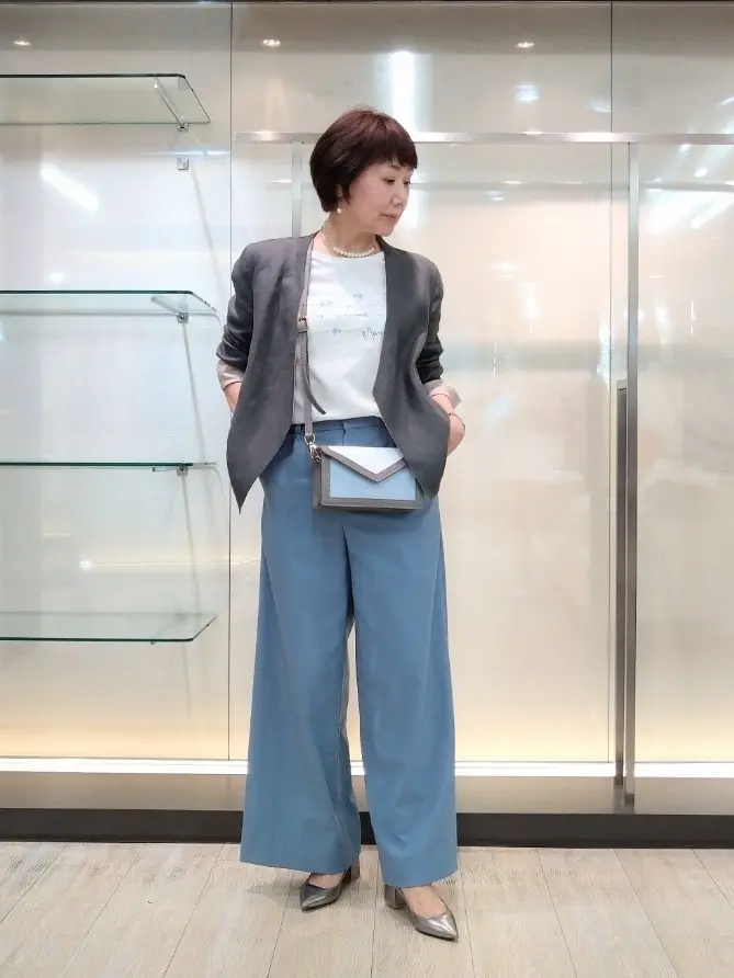 自由区 鶴田 コーディネート画像