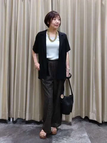 自由区 鶴田 コーディネート画像