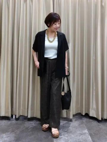 自由区 鶴田 コーディネート画像