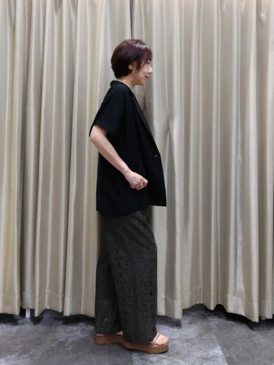 自由区 鶴田 コーディネート画像