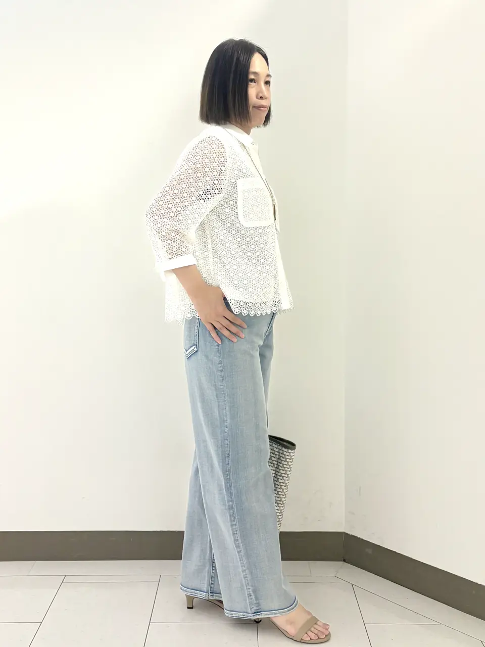 自由区 南 コーディネート画像