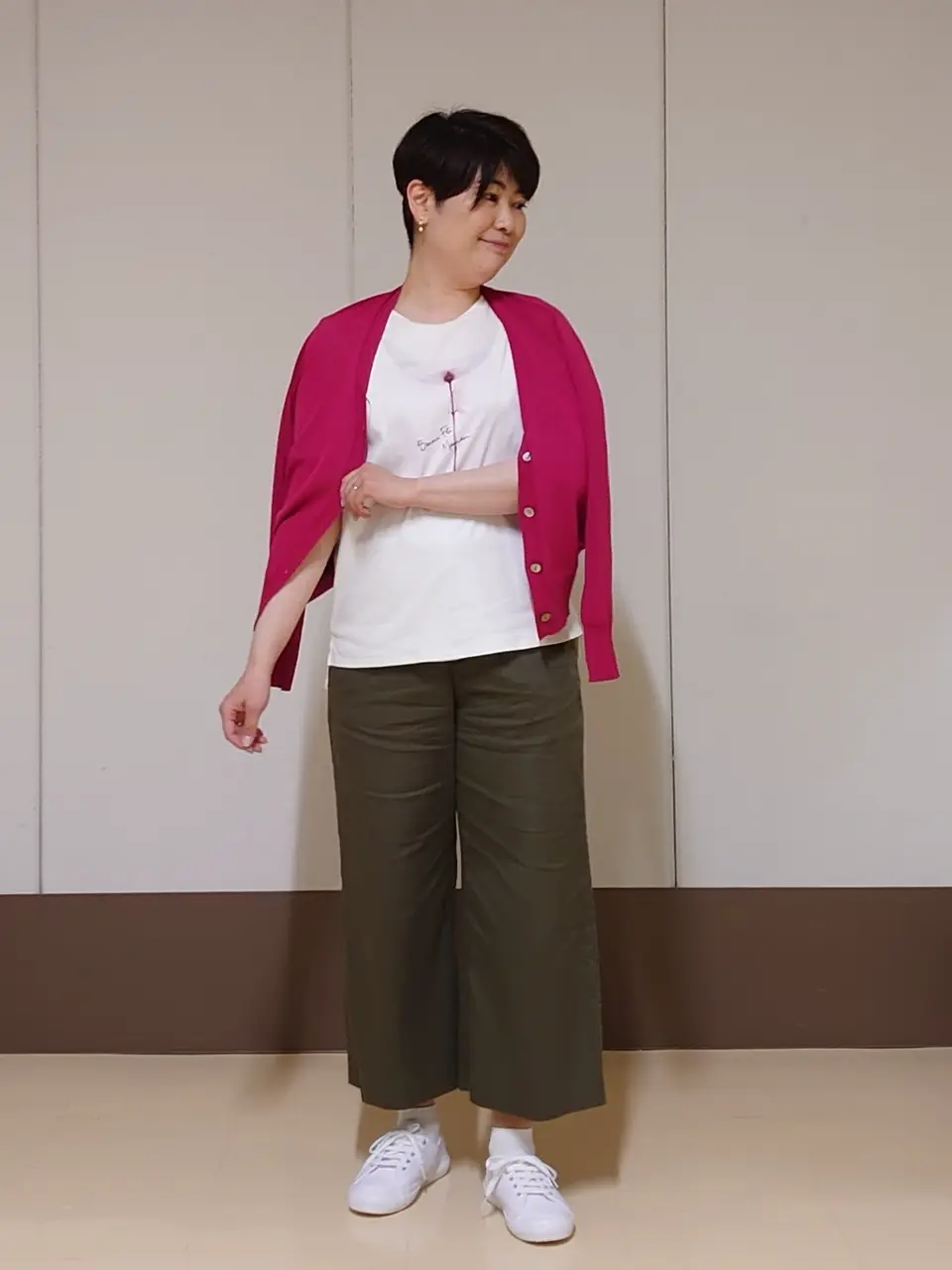 自由区 田中 コーディネート画像