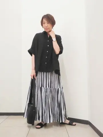 自由区 浅野 コーディネート画像