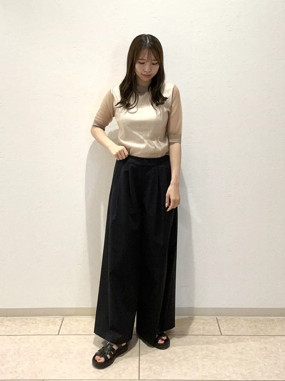 自由区 森川 コーディネート画像