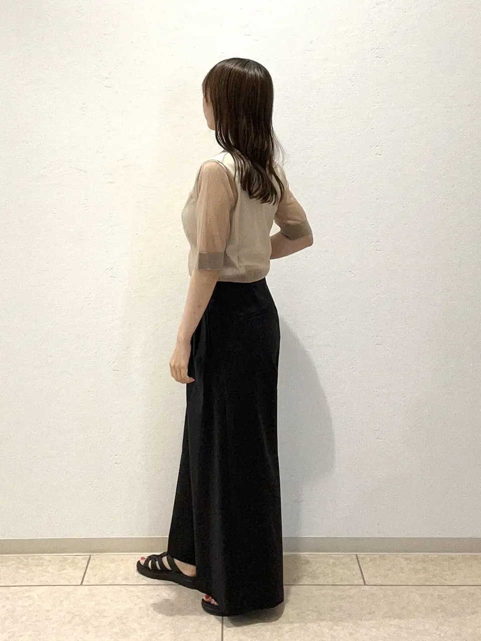 自由区 森川 コーディネート画像