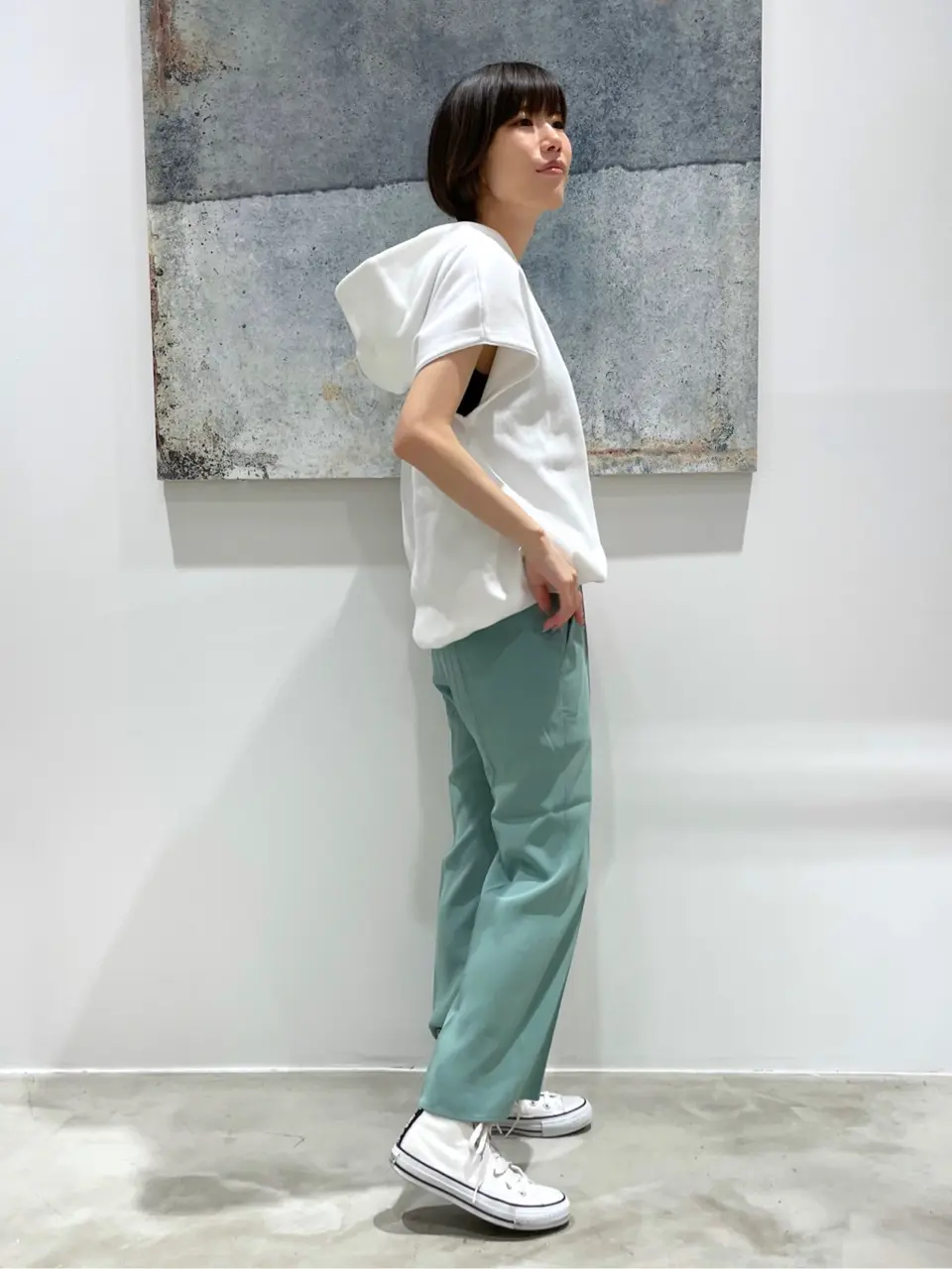 自由区 河野 コーディネート画像