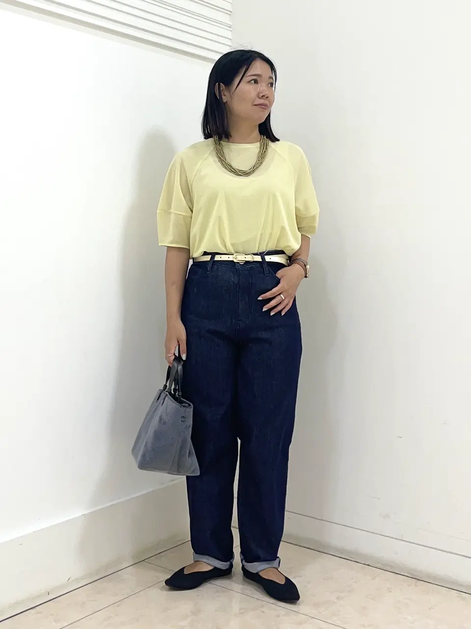 自由区 misato コーディネート画像