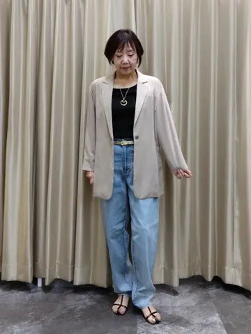 自由区 鶴田 コーディネート画像