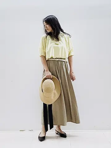 自由区 スタッフ コーディネート画像