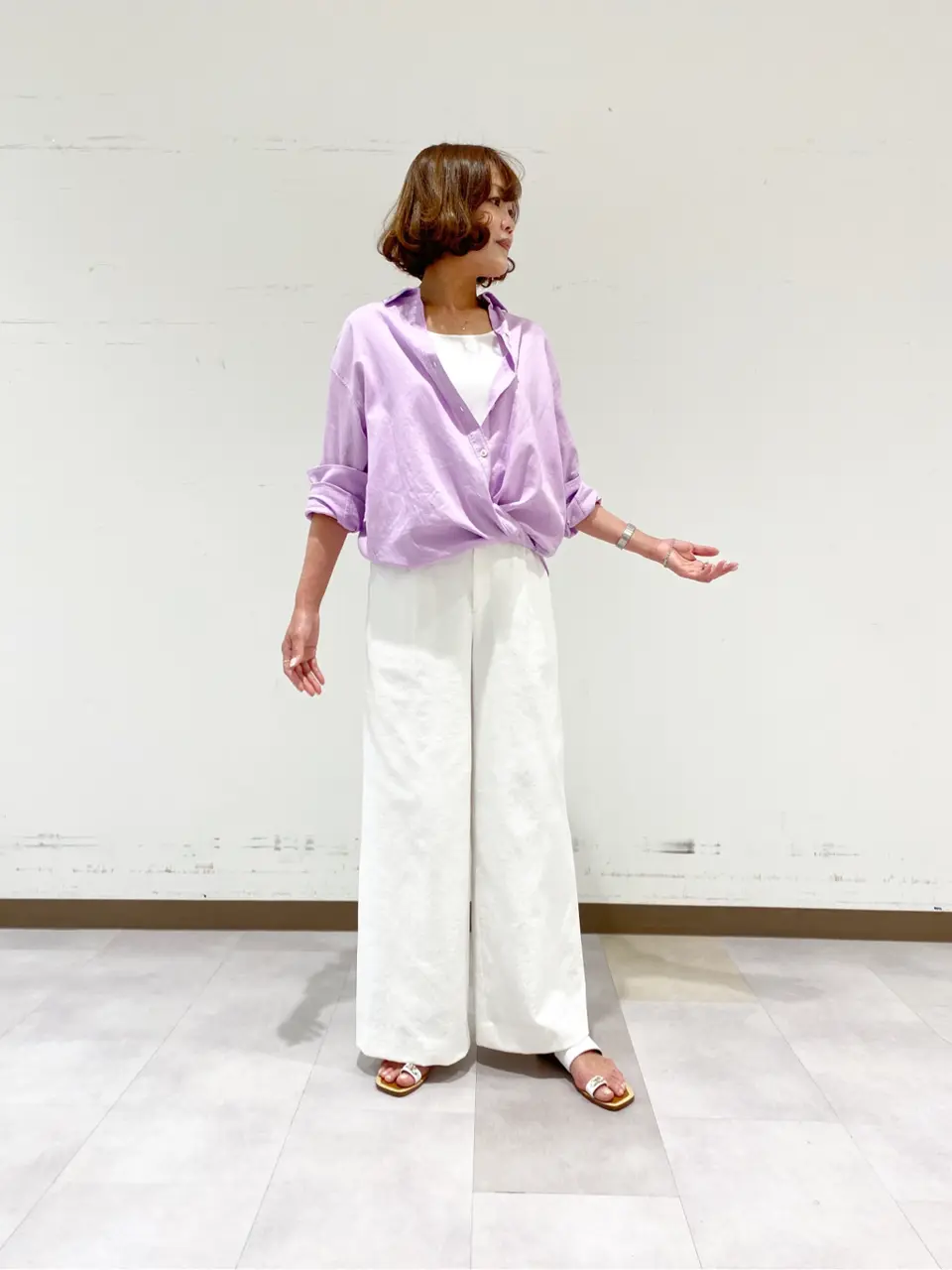 自由区 yamanouchi コーディネート画像