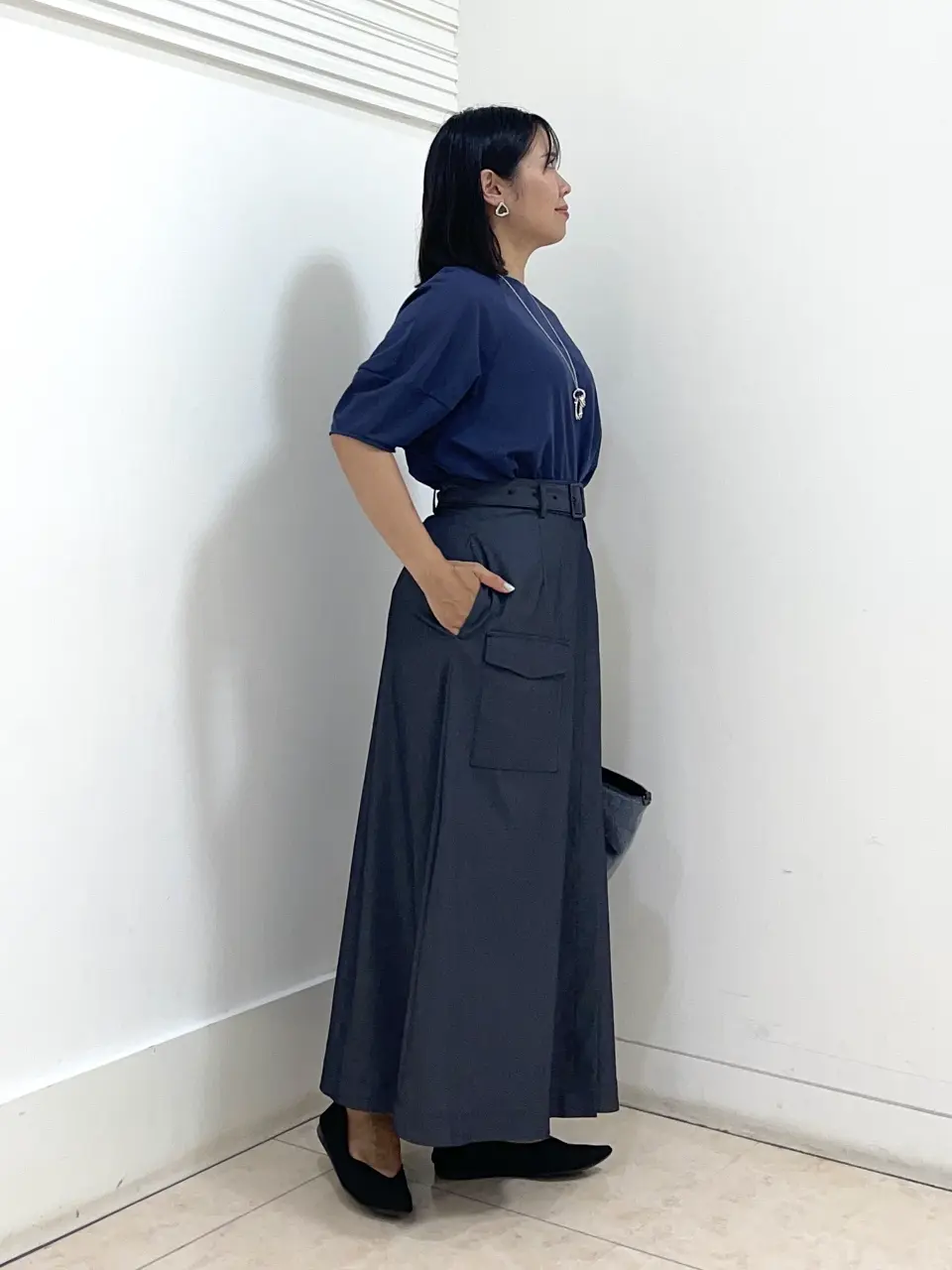 自由区 misato コーディネート画像