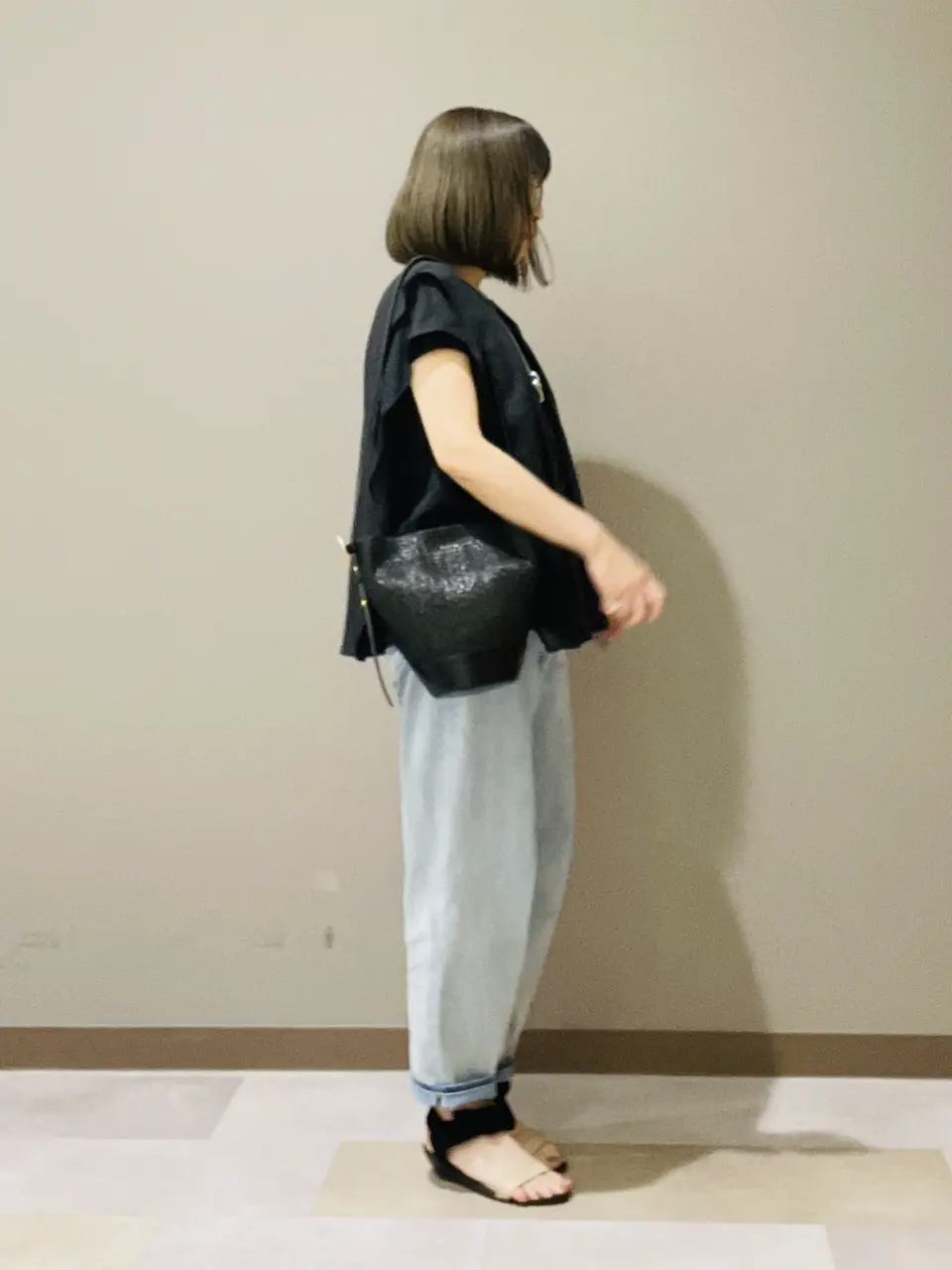 自由区 早川 コーディネート画像