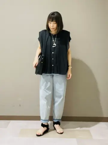 自由区 早川 コーディネート画像