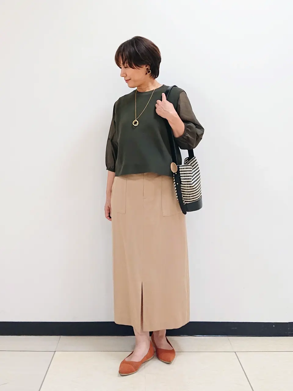 自由区 近藤 コーディネート画像