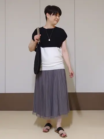 自由区 田中 コーディネート画像