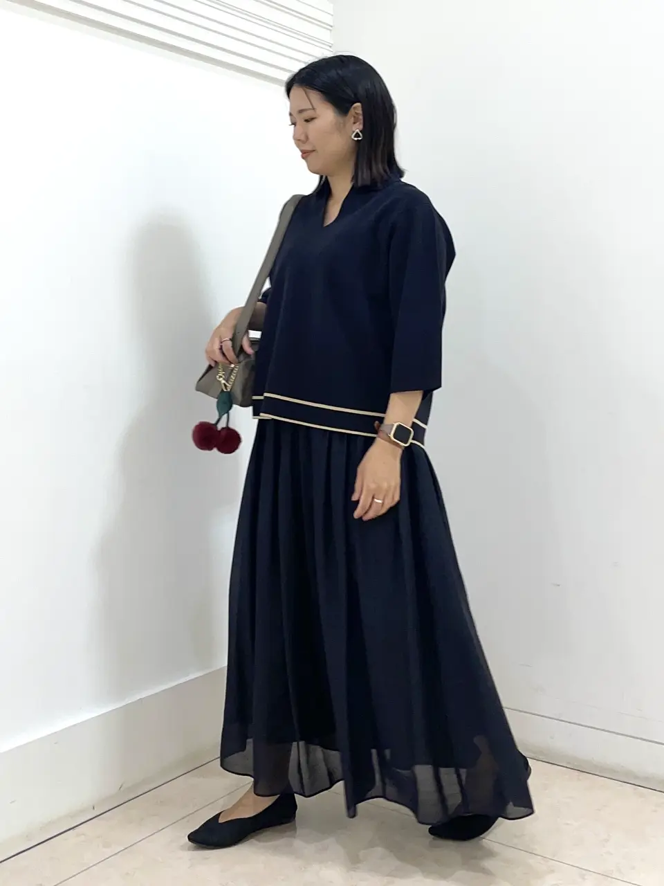 自由区 misato コーディネート画像