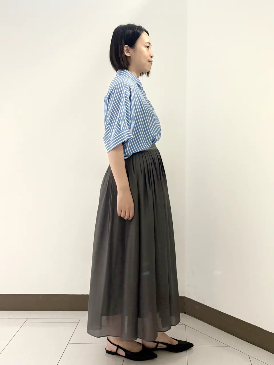 自由区 南 コーディネート画像