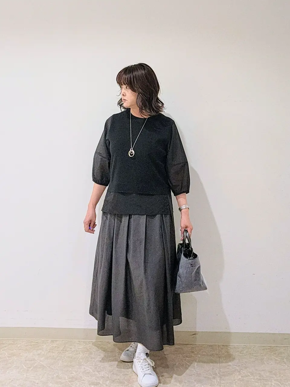 自由区 竹増 コーディネート画像