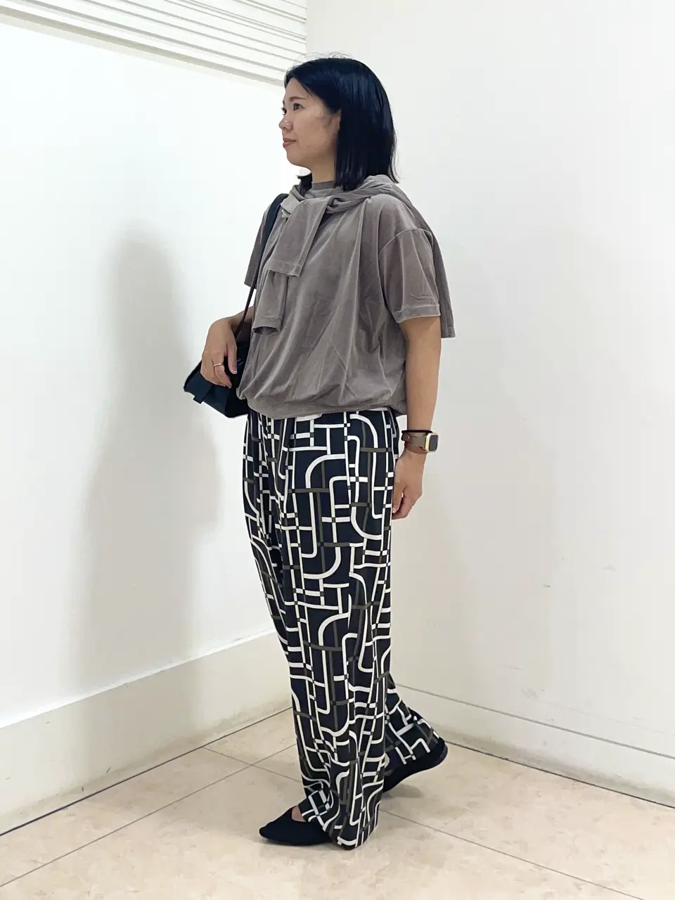 自由区 misato コーディネート画像