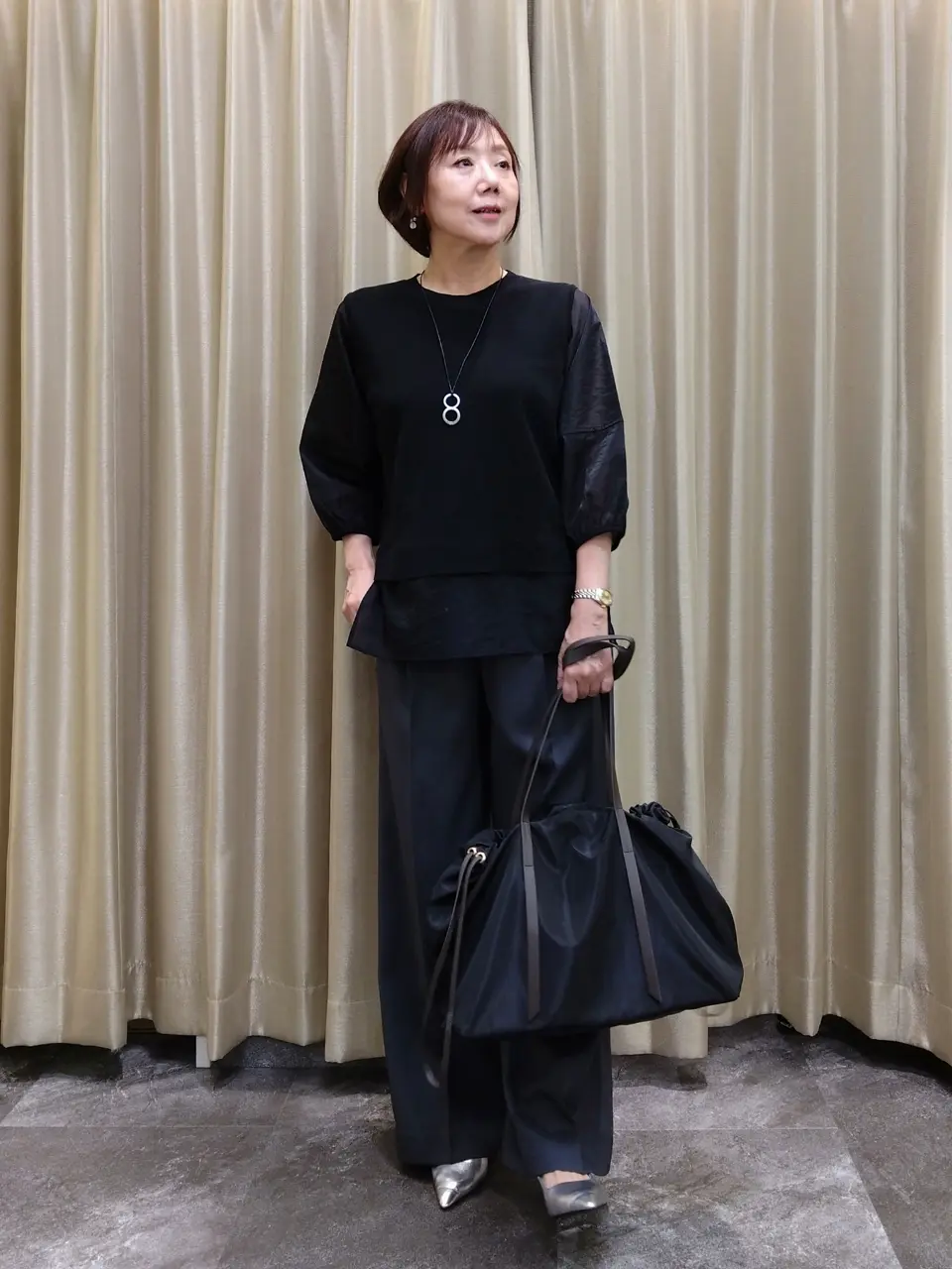 自由区 鶴田 コーディネート画像