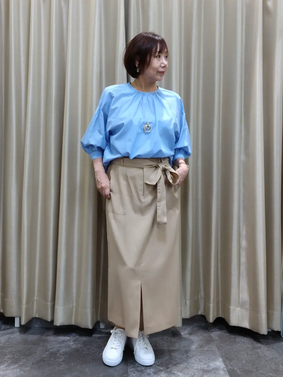 自由区 鶴田 コーディネート画像