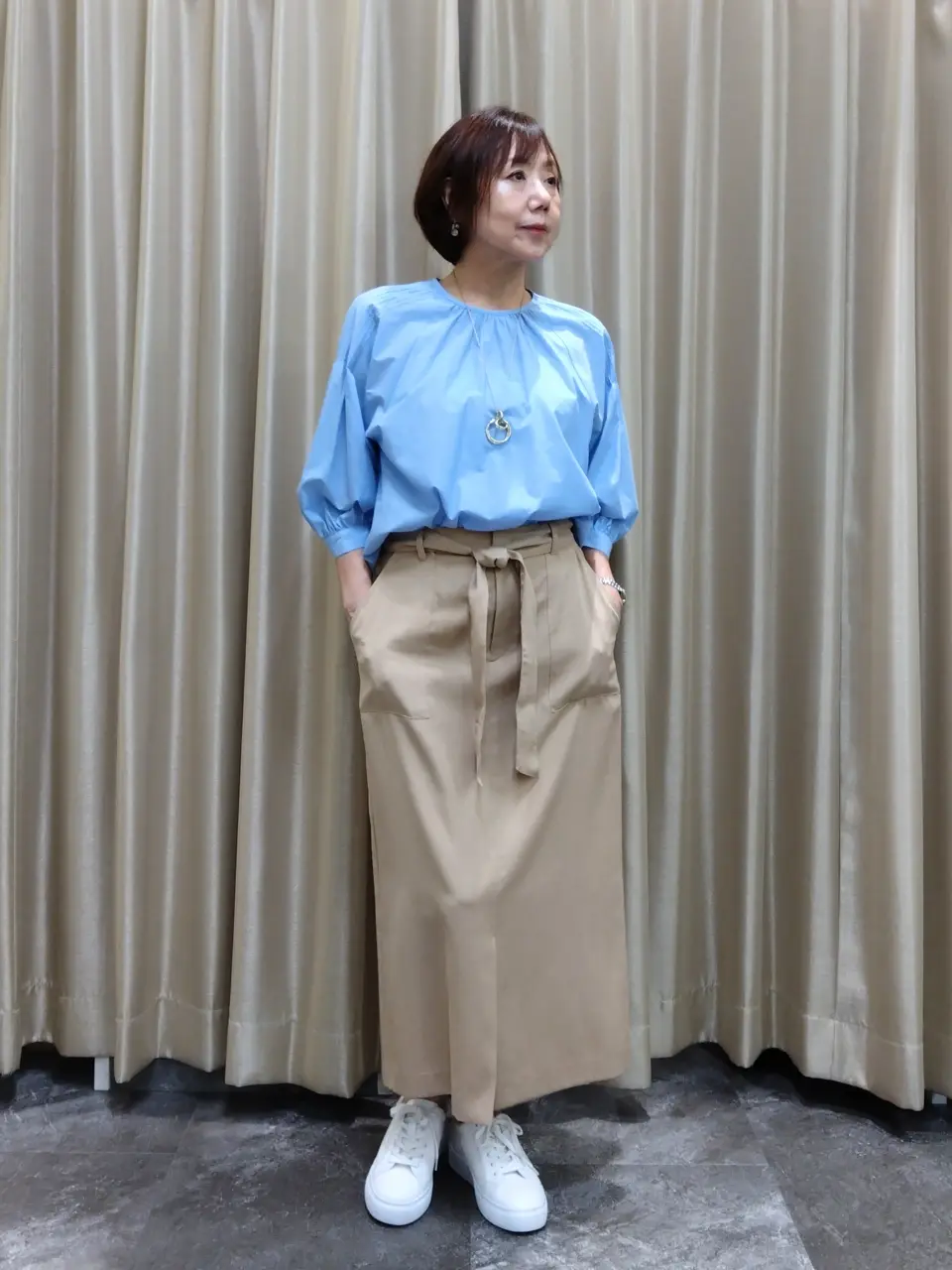 自由区 鶴田 コーディネート画像