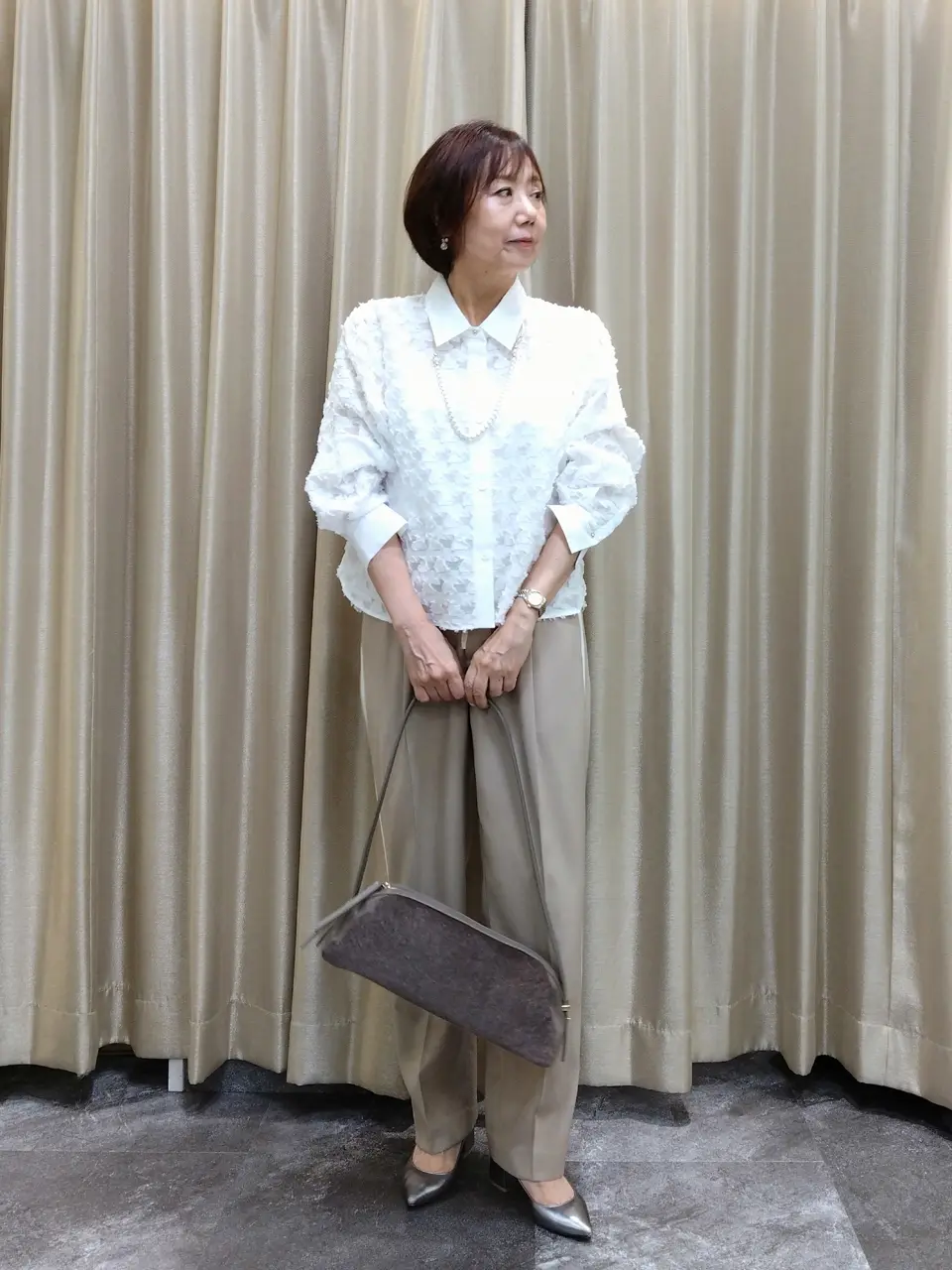 自由区 鶴田 コーディネート画像