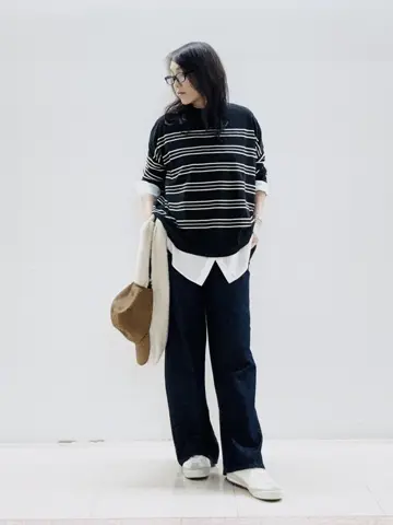 自由区 スタッフ コーディネート画像