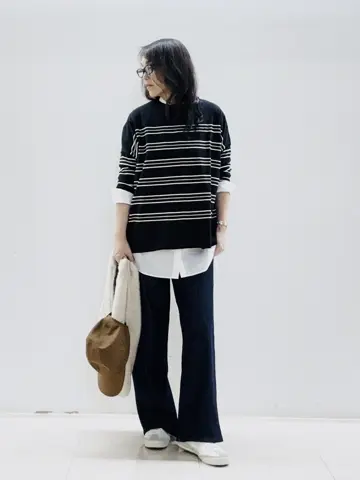 自由区 スタッフ コーディネート画像