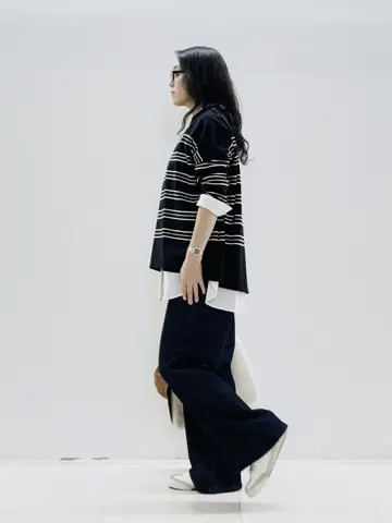 自由区 スタッフ コーディネート画像