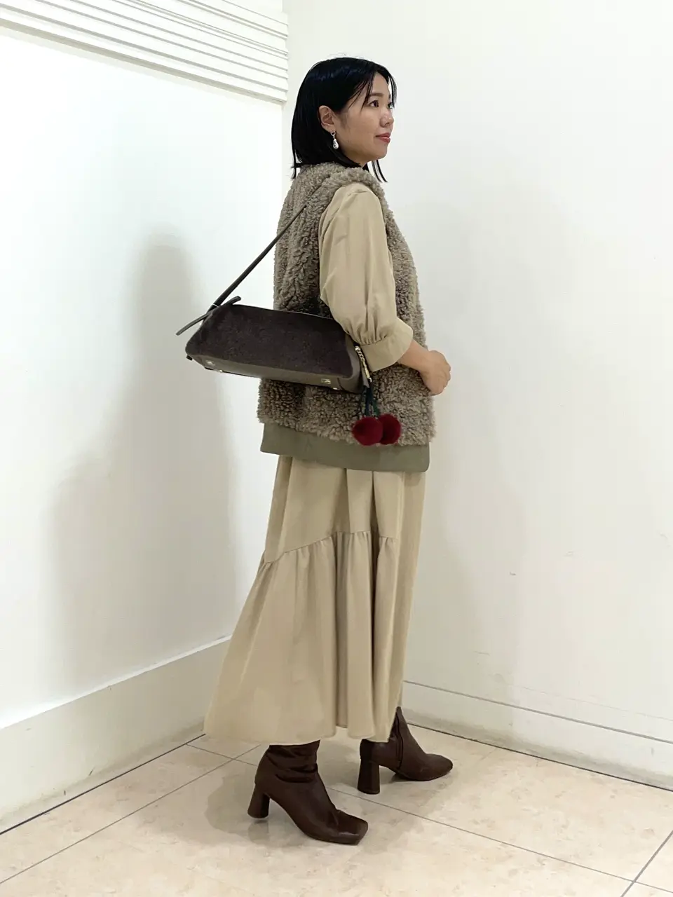 自由区 misato コーディネート画像