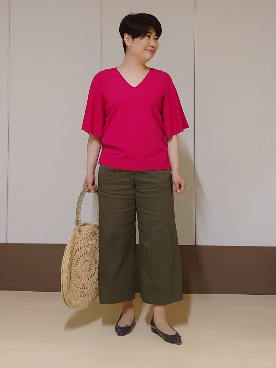 自由区 田中 コーディネート画像