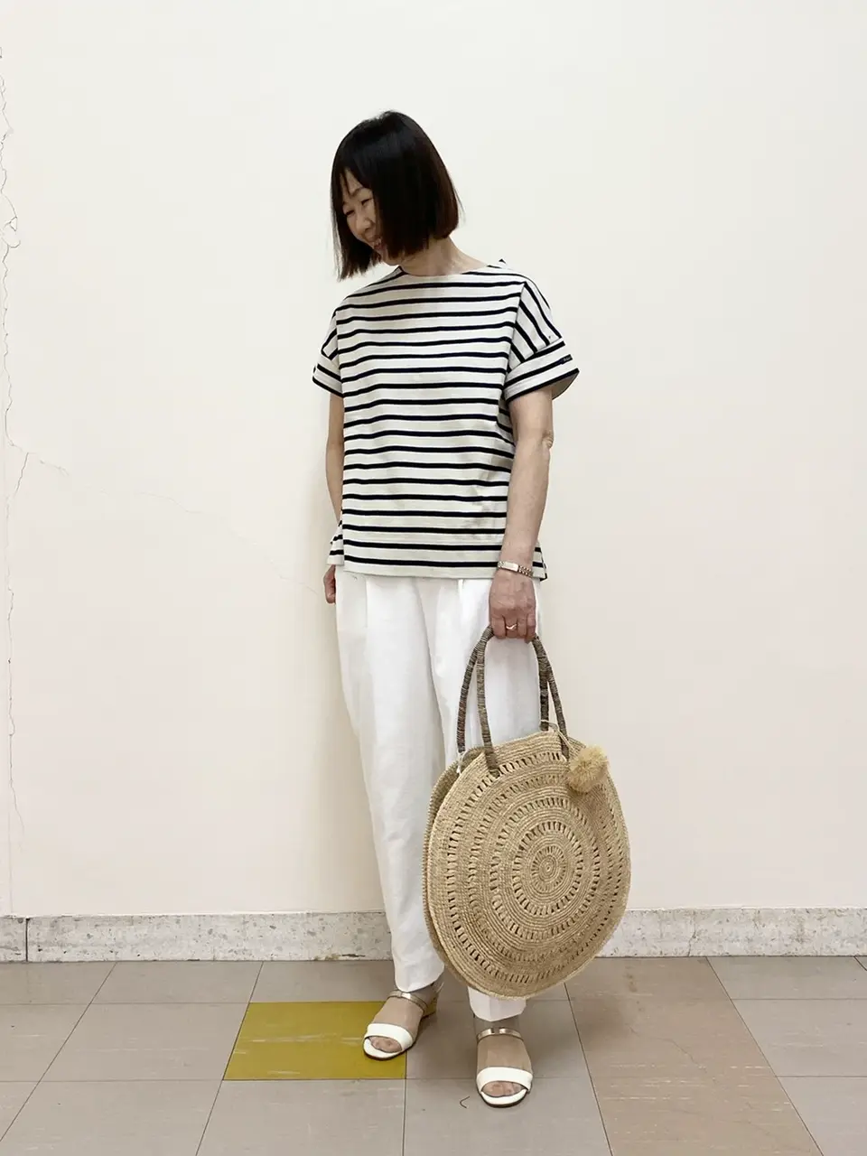 自由区 阿部 コーディネート画像