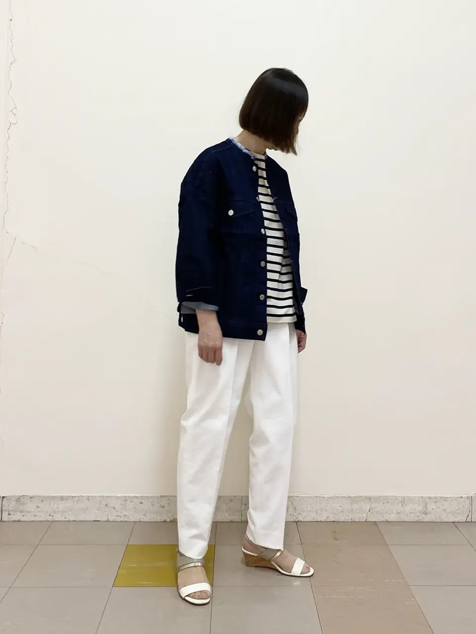 自由区 阿部 コーディネート画像