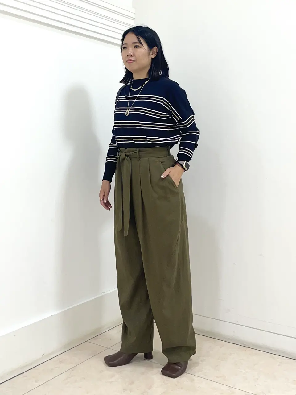 自由区 misato コーディネート画像