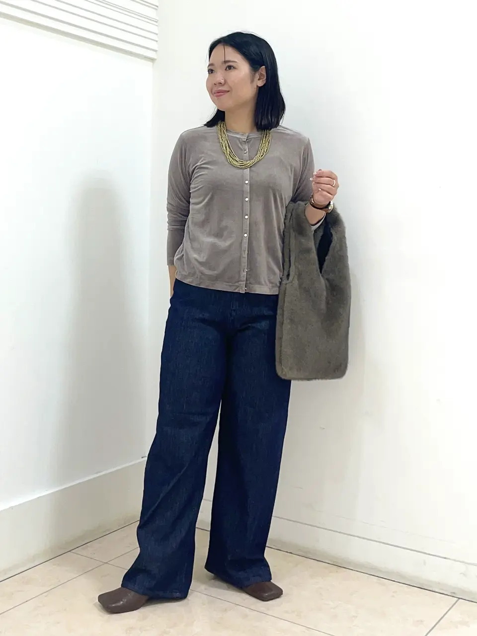 自由区 misato コーディネート画像