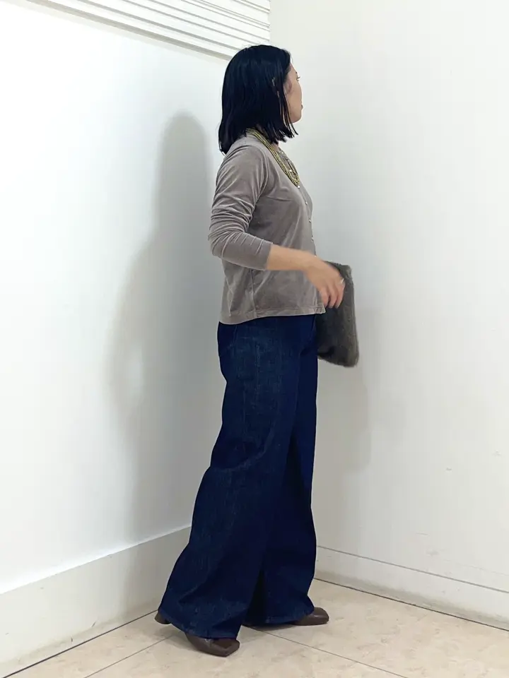 自由区 misato コーディネート画像