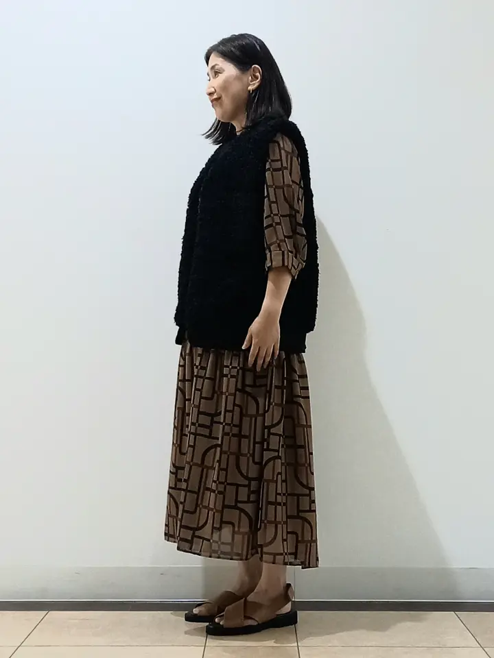 自由区 中川 コーディネート画像