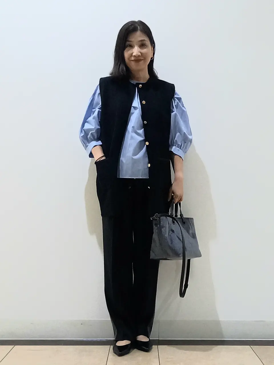 自由区 中川 コーディネート画像