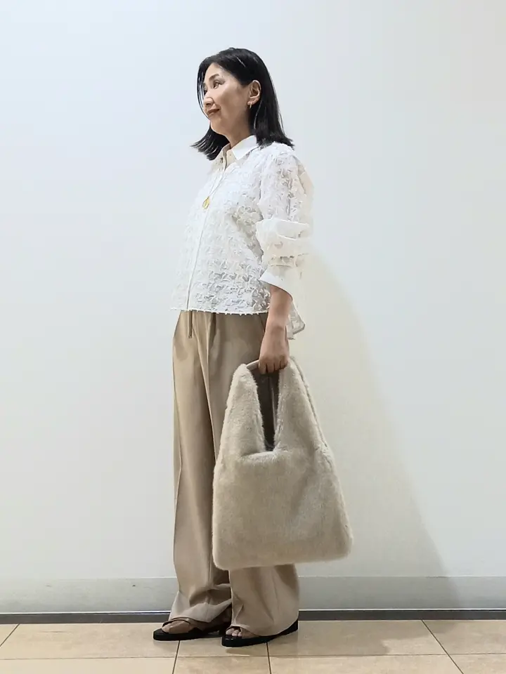 自由区 中川 コーディネート画像